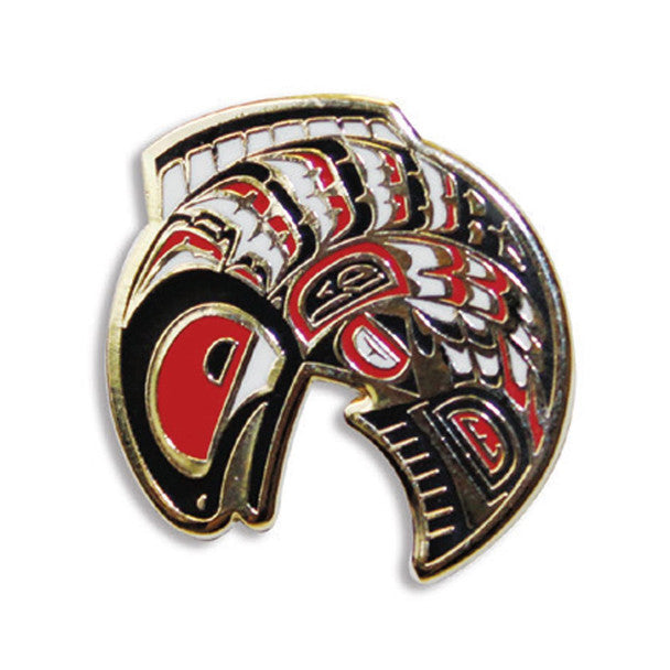 Salmon Enamel Pin - Chrysler Museum Shop