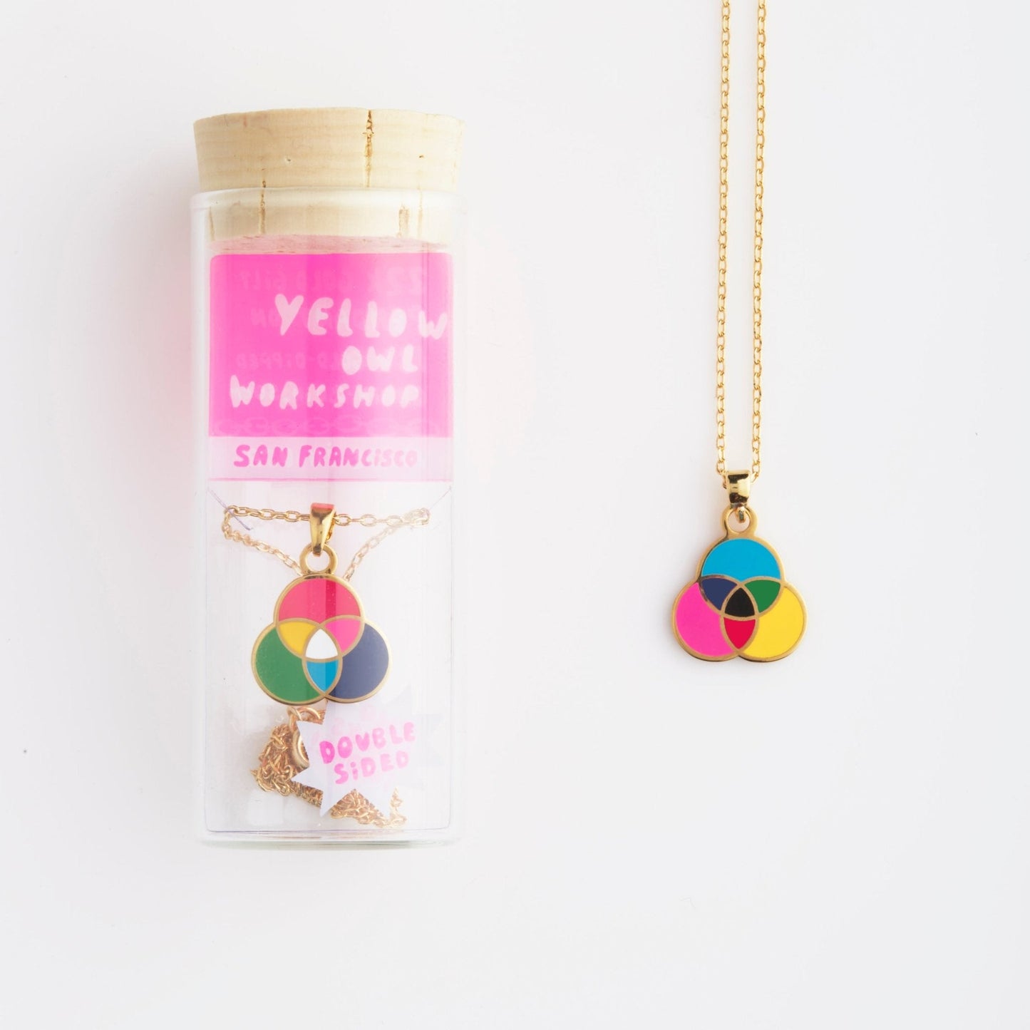 Double-sided RGB/CMYK Pendant
