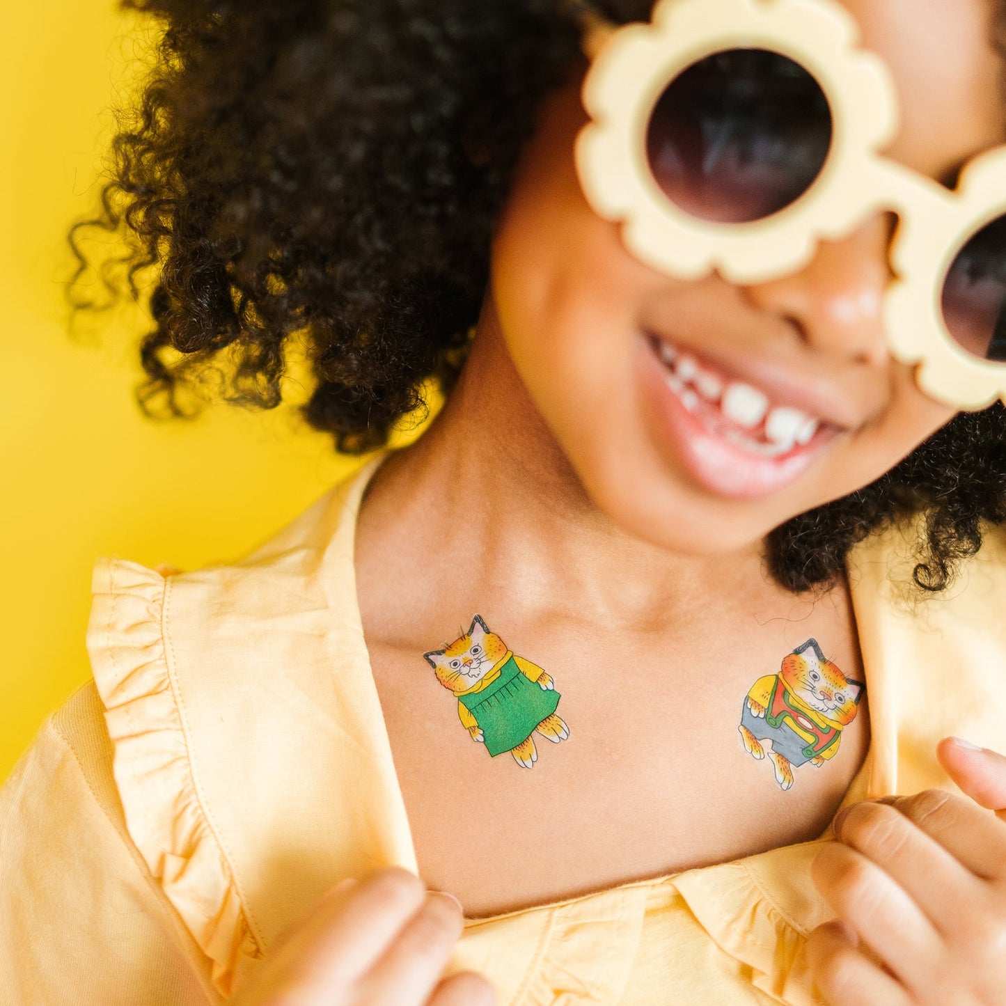 Huckle & Sally Cat Temporary Tattoos