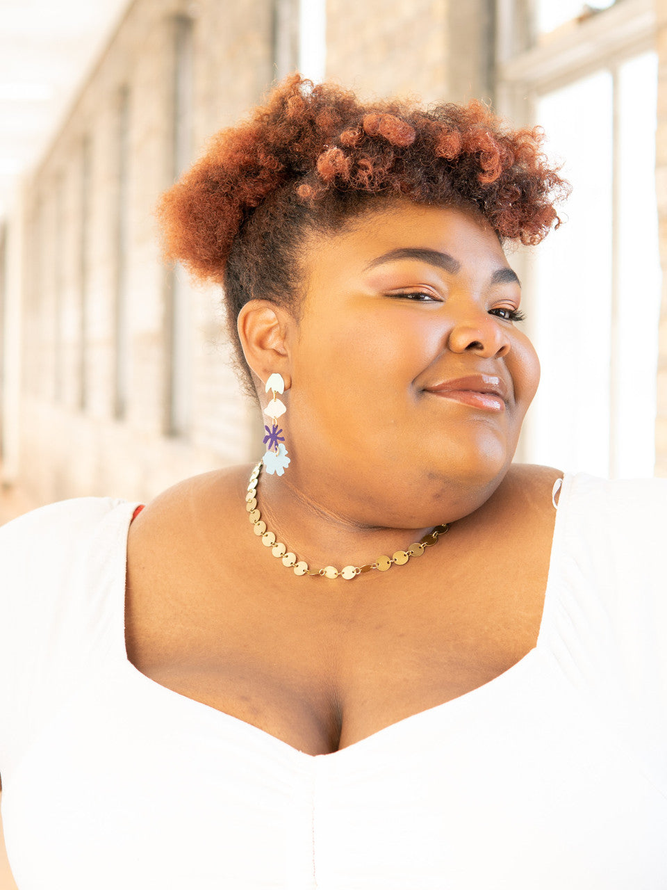 Wildflower Field Earrings - Chrysler Museum Shop