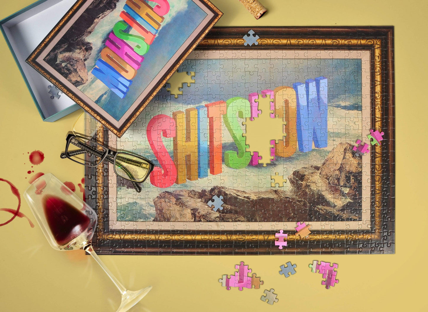 Wayne White „Fanf*ckintastic“ 1000-teiliges Puzzle