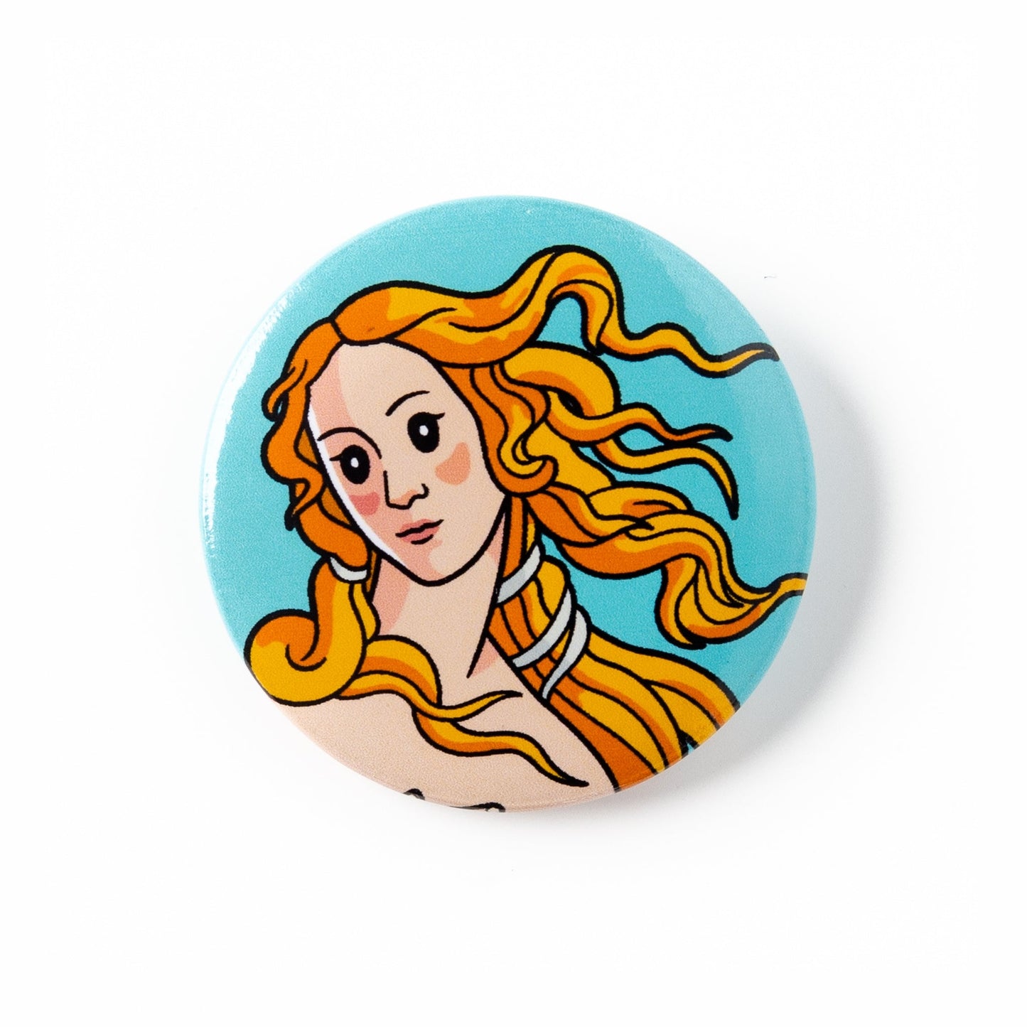 Art Button: Botticelli's "Birth of Venus" - Chrysler Museum Shop