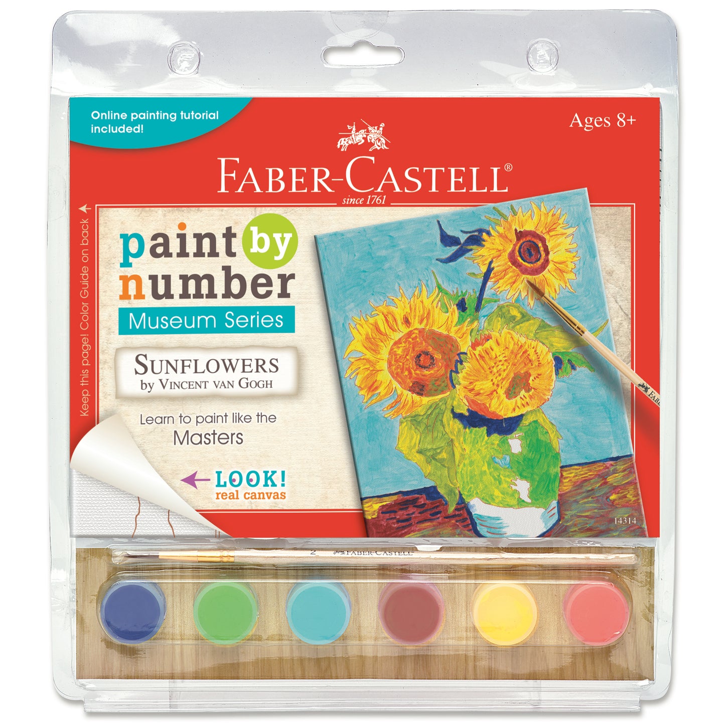 Paint By Numbers Kit: Sunflowers - Chrysler Museum Shop