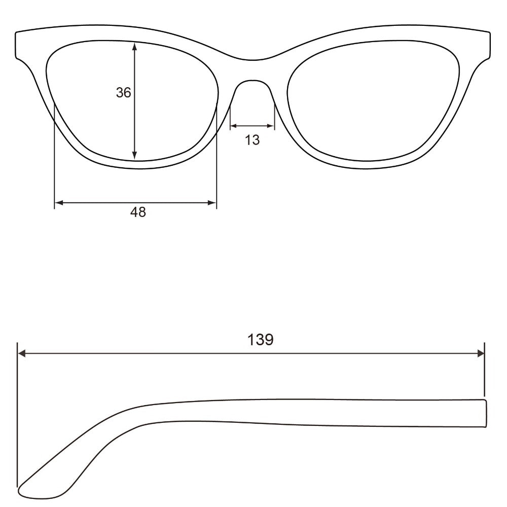 Leonora Light Blue Reading Glasses - Chrysler Museum Shop