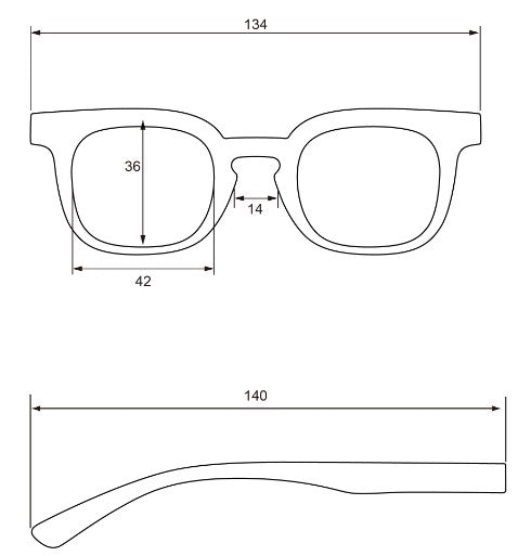 Calhoun Green Reading Glasses - Chrysler Museum Shop