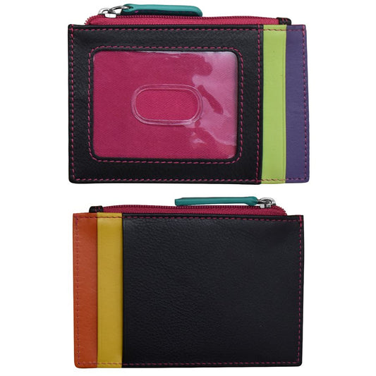 Zip ID Card Case: Bright Colors
