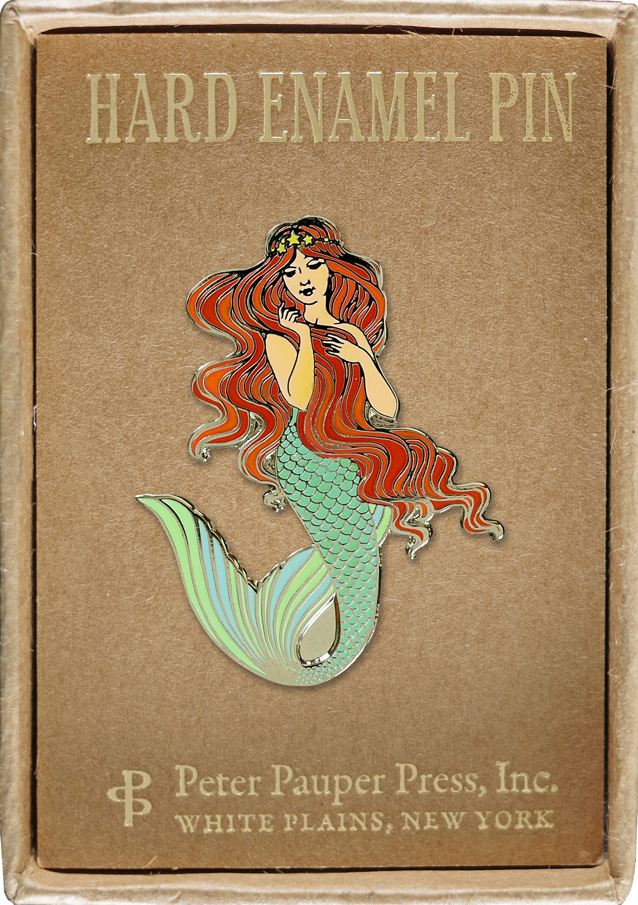 Mermaid Enamel Pin - Chrysler Museum Shop