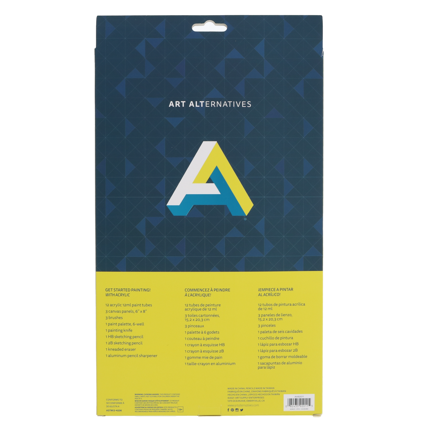 Get Started Acrylic Paint Set - Chrysler Museum Shop