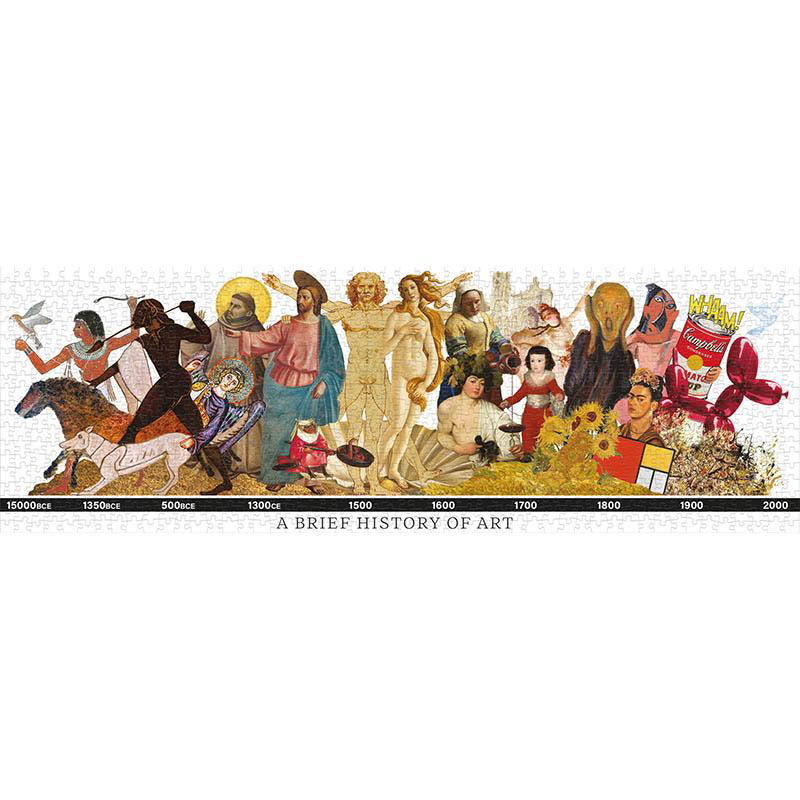 A Brief History of Art Jigsaw Puzzle - Chrysler Museum Shop