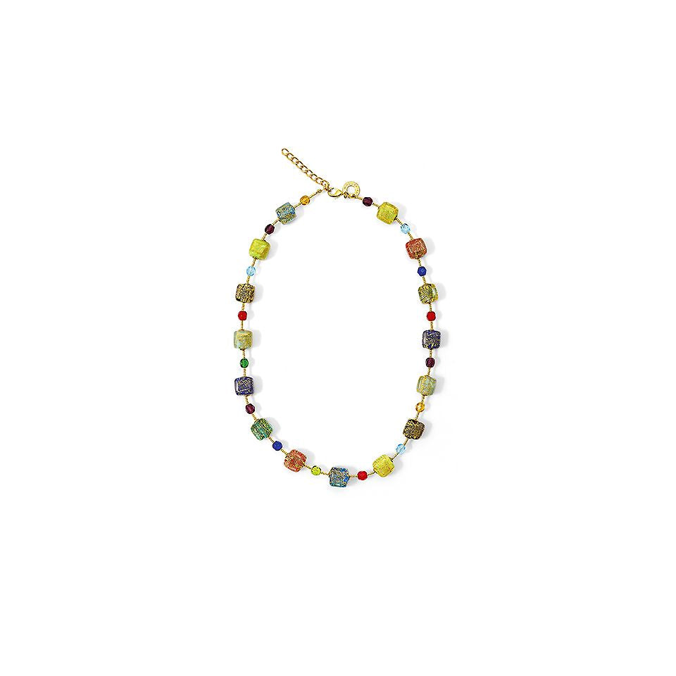 Italian 'Cubo Oro' Necklace - Chrysler Museum Shop