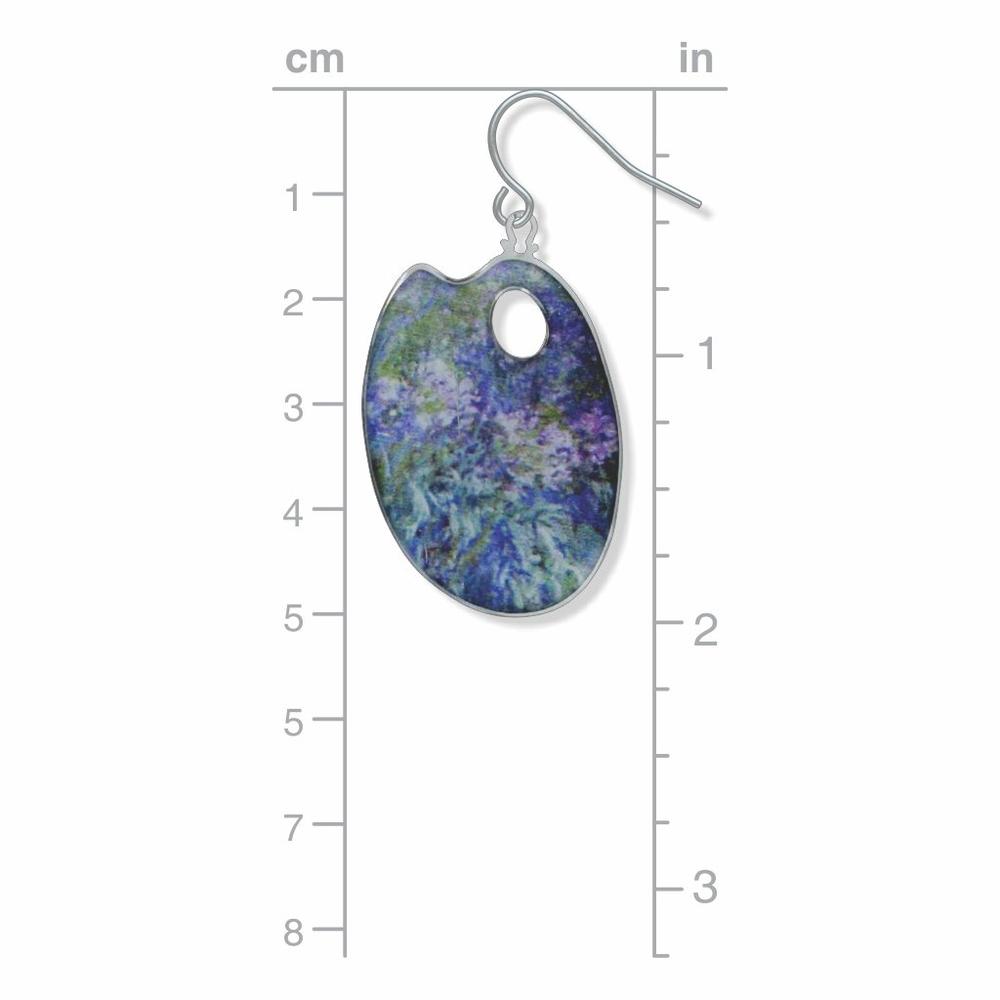 Monet's Colors Palette Earrings - Chrysler Museum Shop