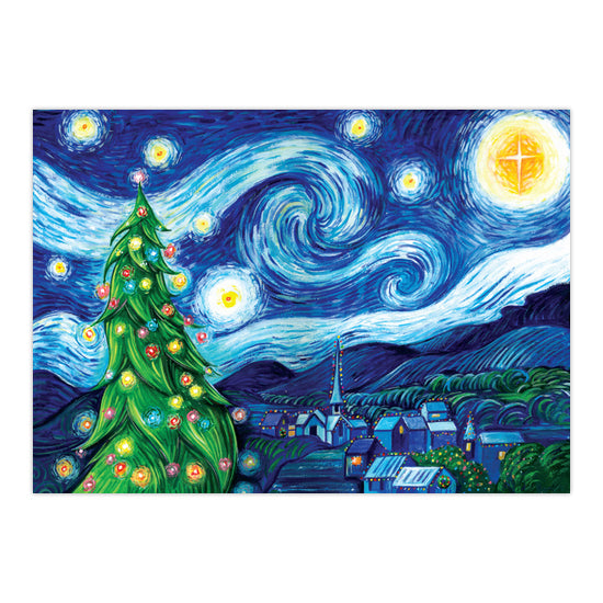 Silent Night, Starry Night Cards - Chrysler Museum Shop