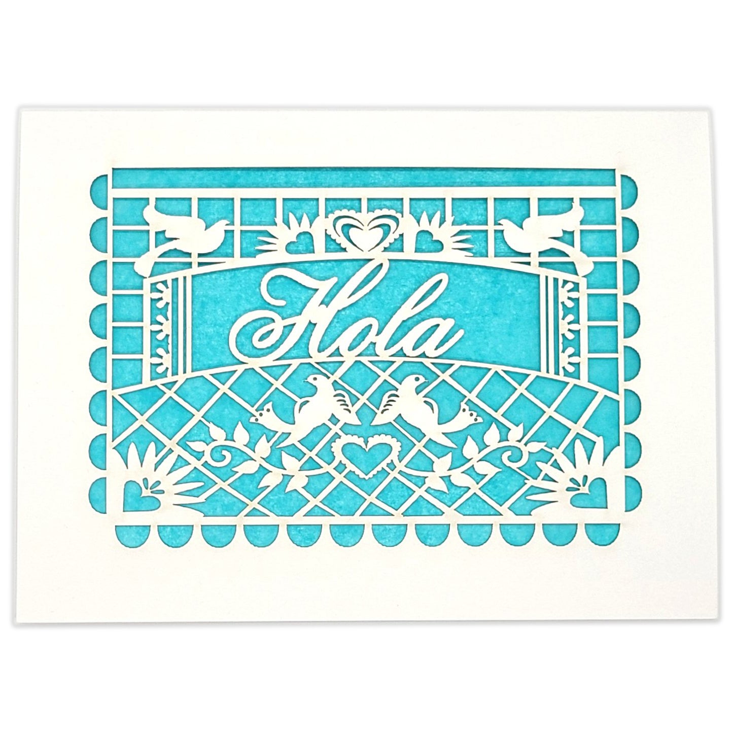 Papel Picado Greeting Card: Hola - Chrysler Museum Shop
