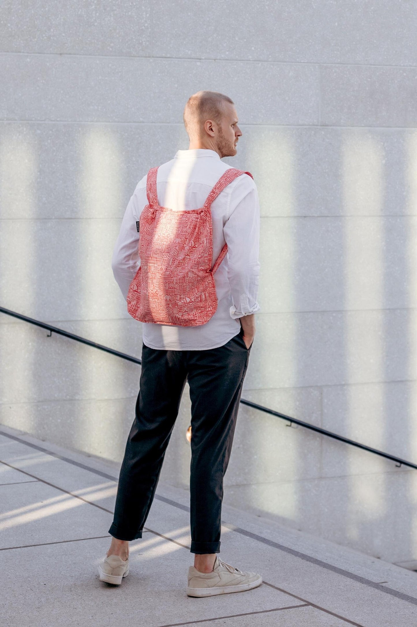 Notabag Convertible Tote: Hello Barcelona Design - Chrysler Museum Shop