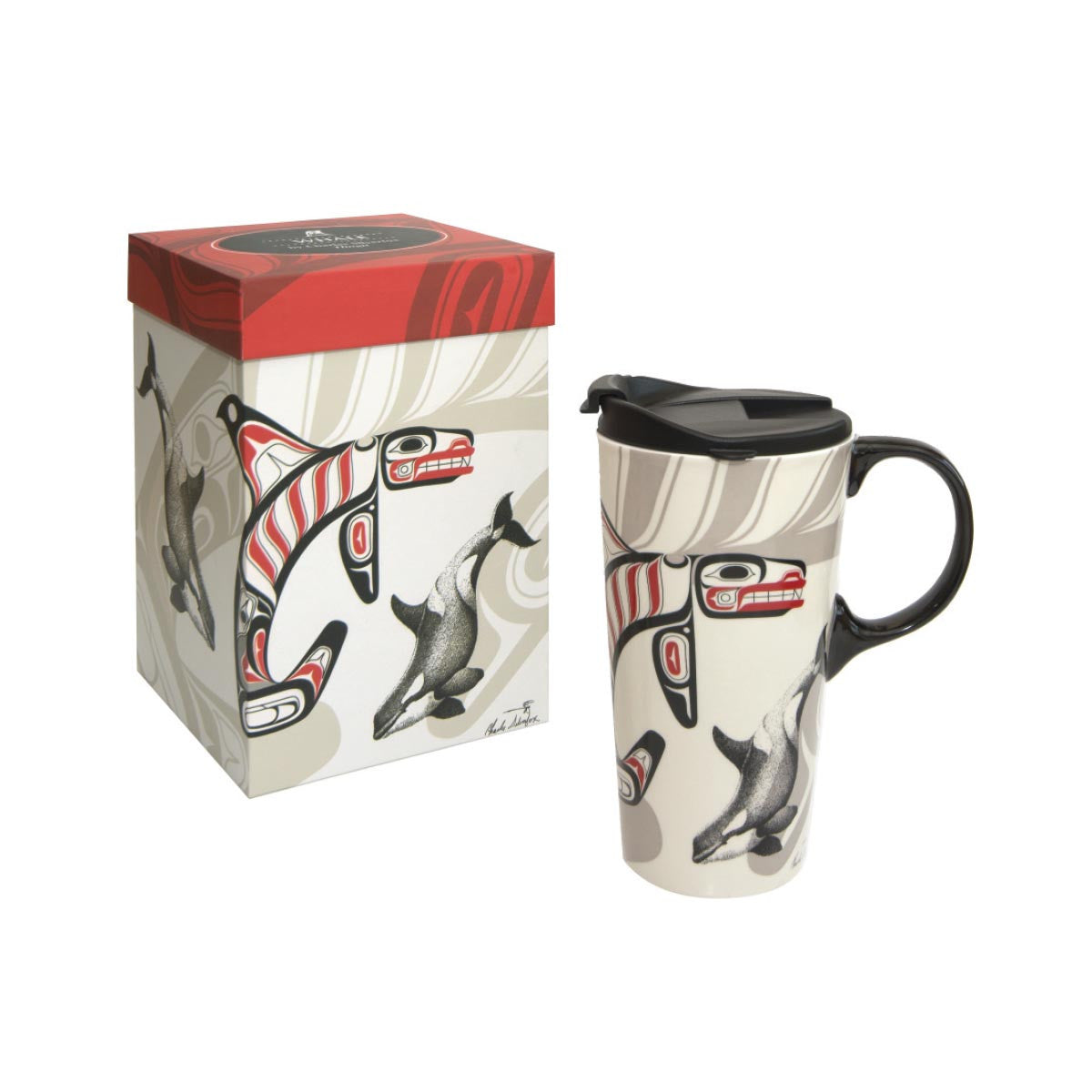 Killer Whale Perfect Travel Mug - Chrysler Museum Shop