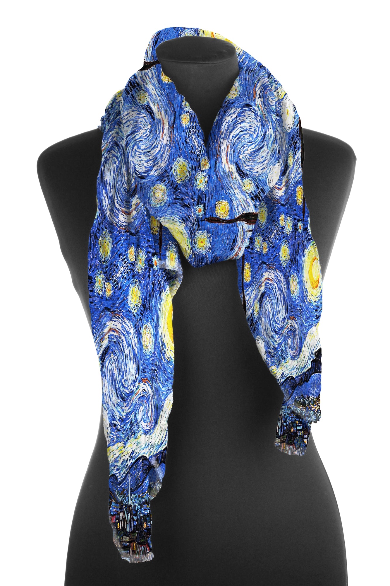 Fine Art Shawl/Scarf: van Gogh's Starry Night - Chrysler Museum Shop