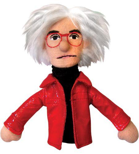 Andy Warhol Magnetic Finger Puppet - Chrysler Museum Shop