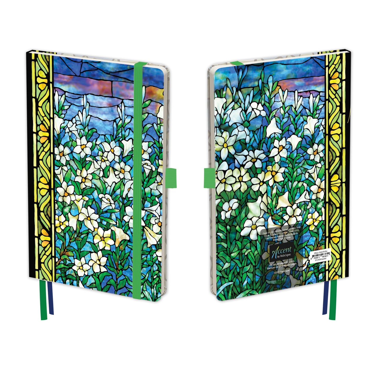 Vegan Leather Journal: Tiffany's "Field of Lilies"