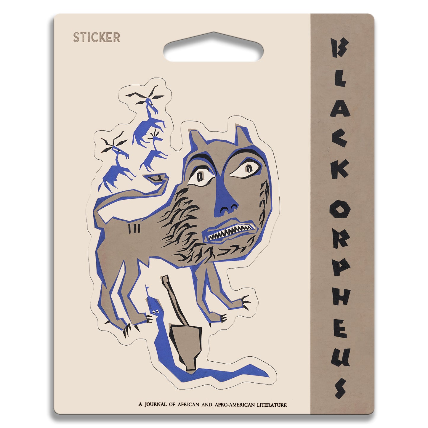 Black Orpheus (vol. 9) Vinyl Sticker CLEARANCE - Chrysler Museum Shop