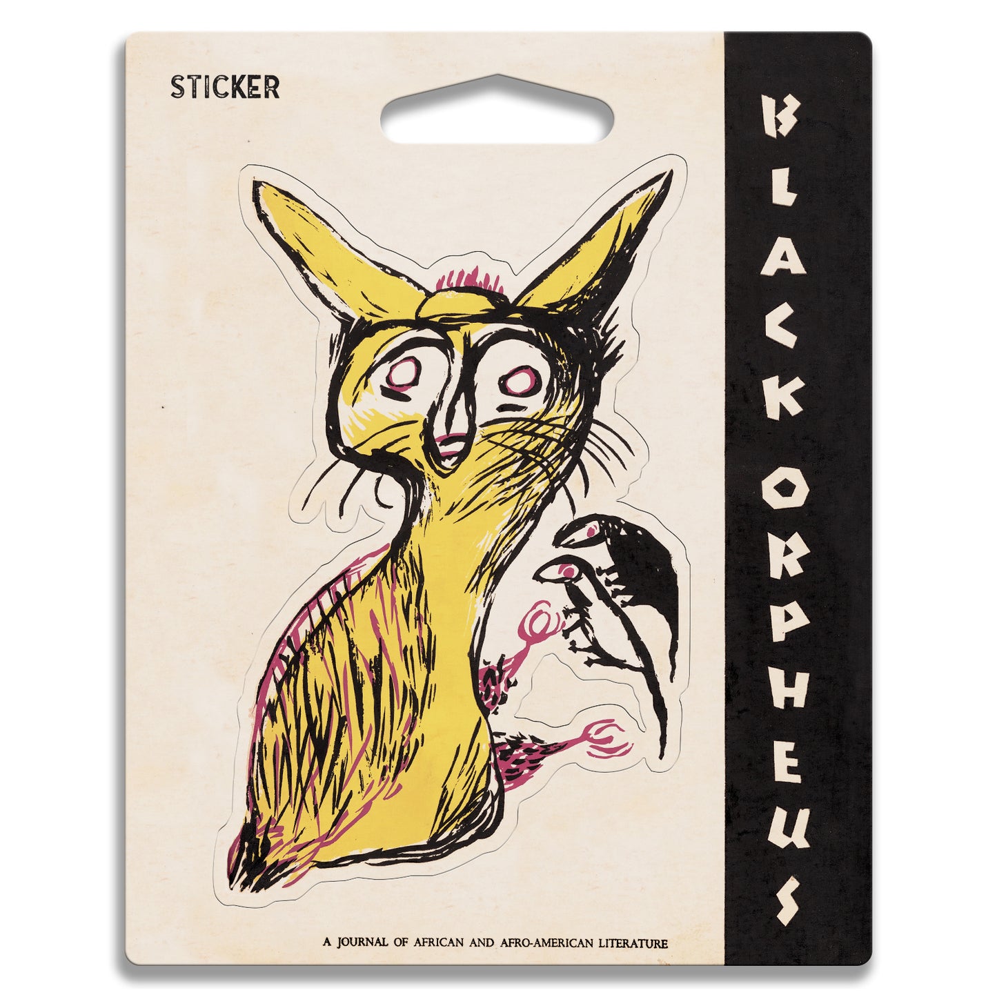 Black Orpheus (vol. 11) Vinyl Sticker CLEARANCE - Chrysler Museum Shop