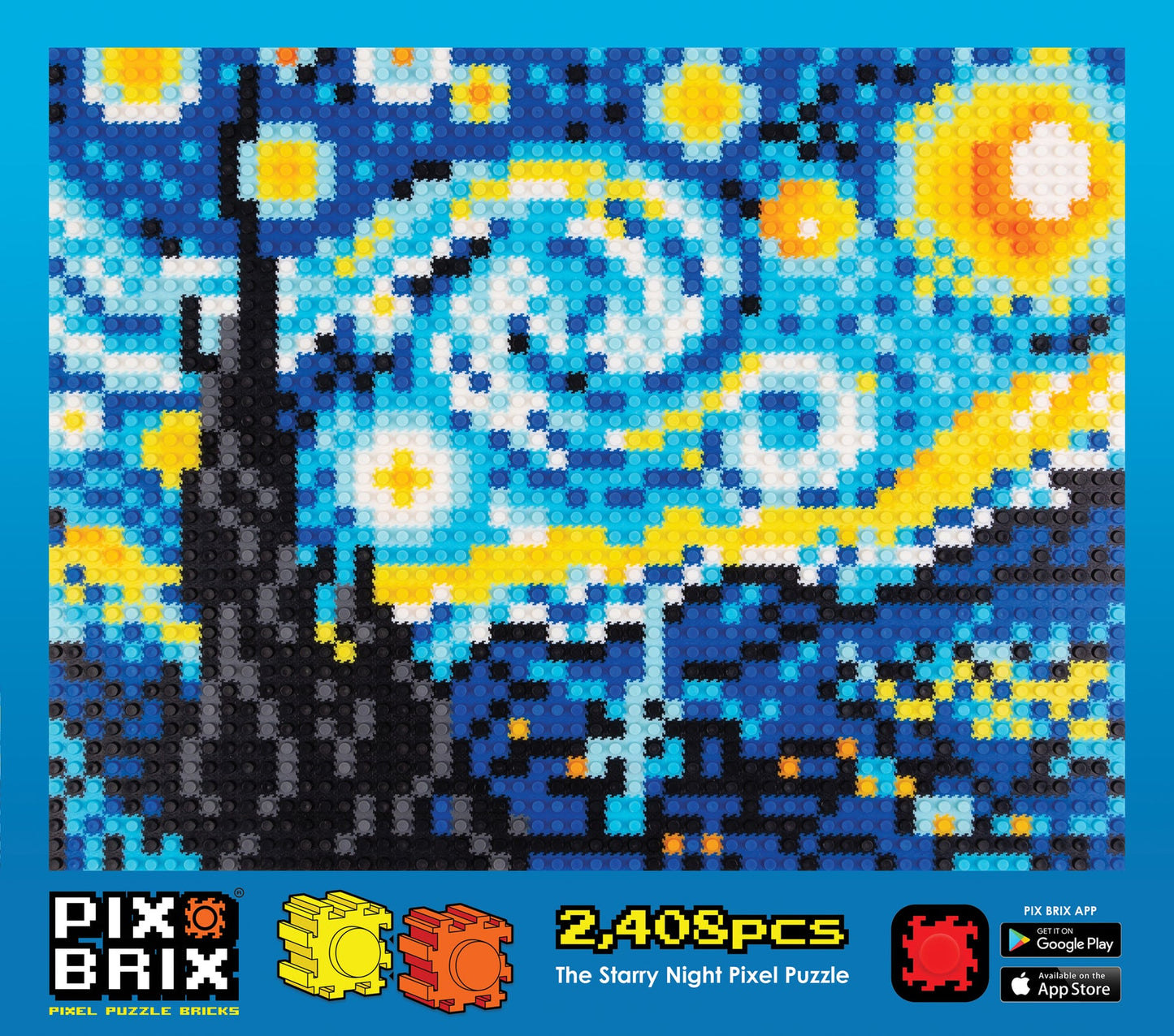 Van Gogh's Starry Night Pix Brix Set - Chrysler Museum Shop