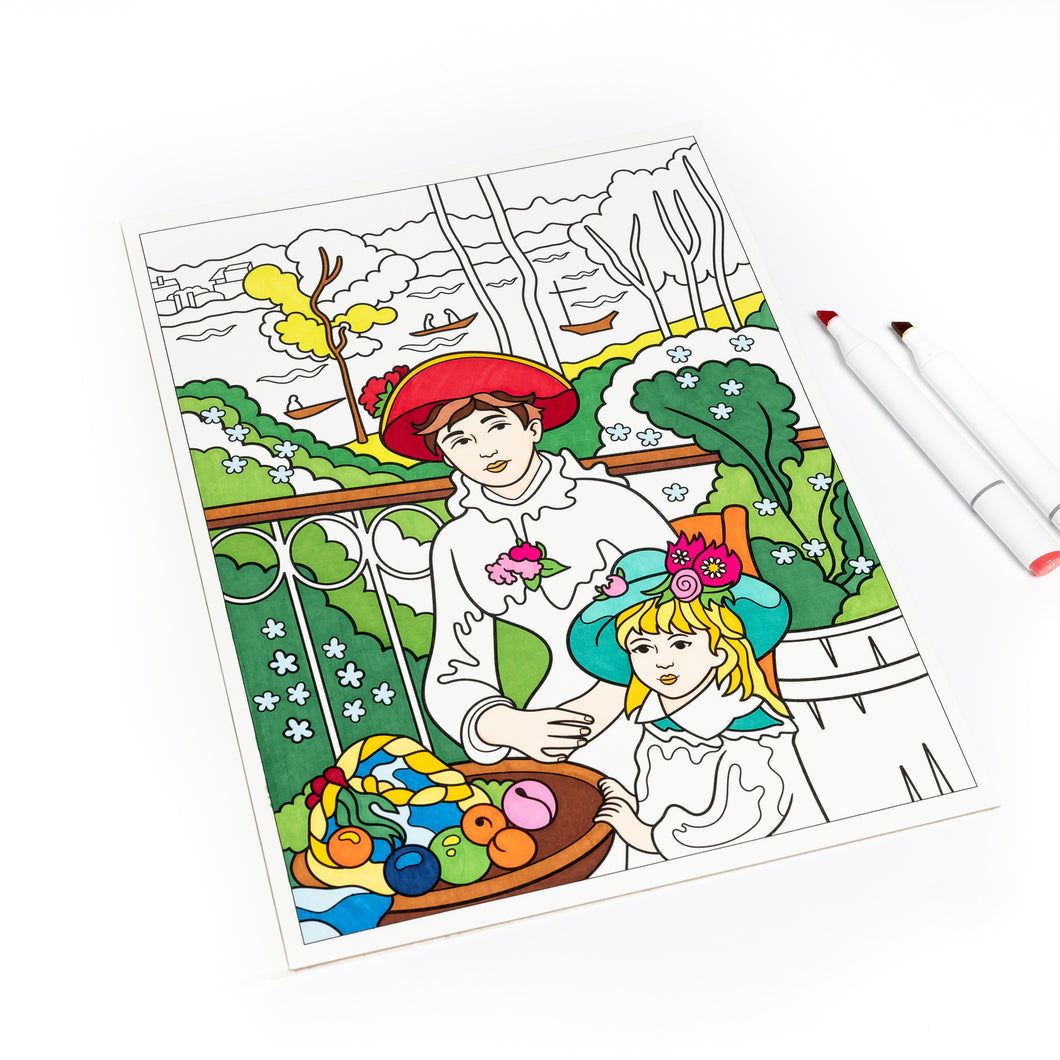 Impressionism Coloring Book - Chrysler Museum Shop