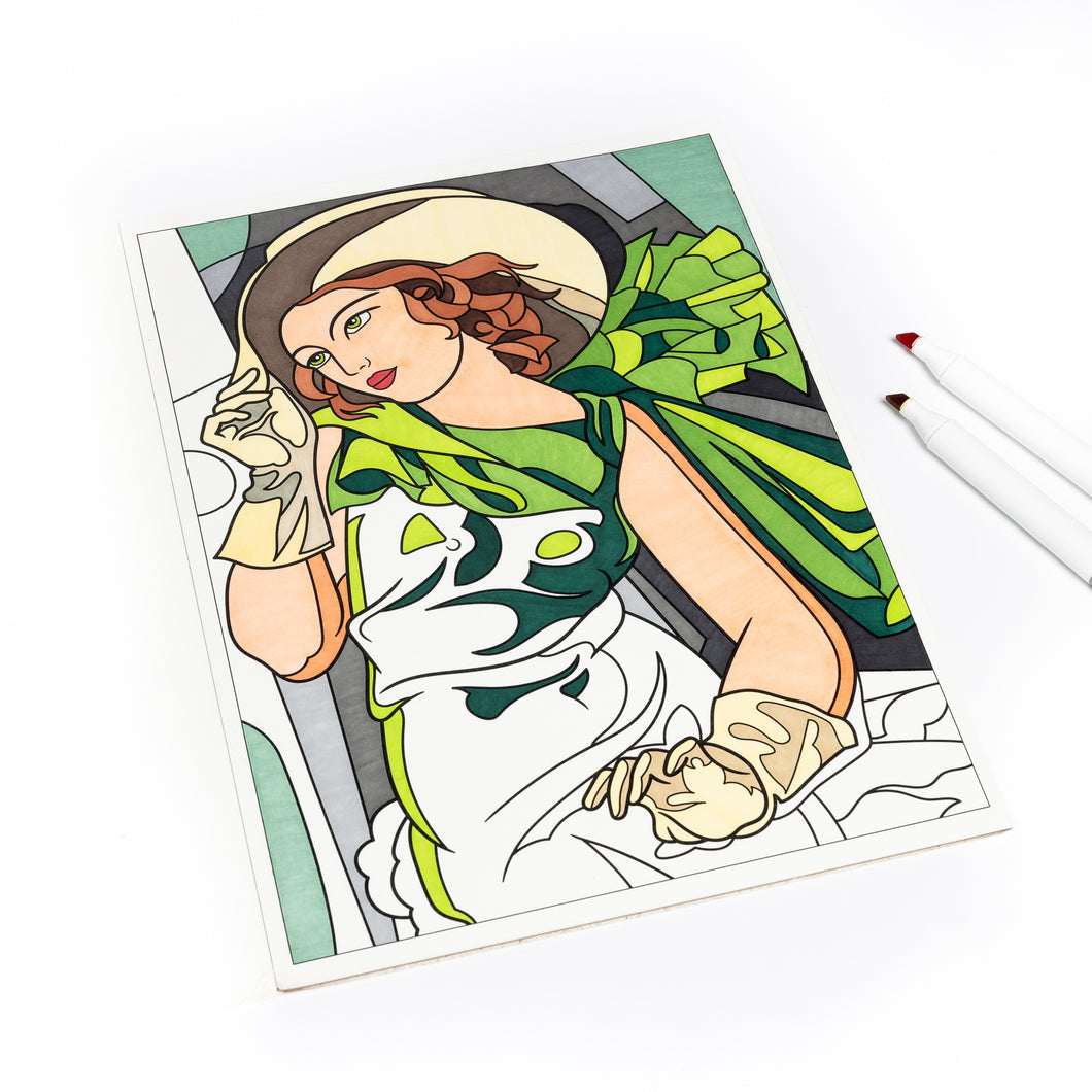 Women In Art Coloring Book - Chrysler Museum Shop