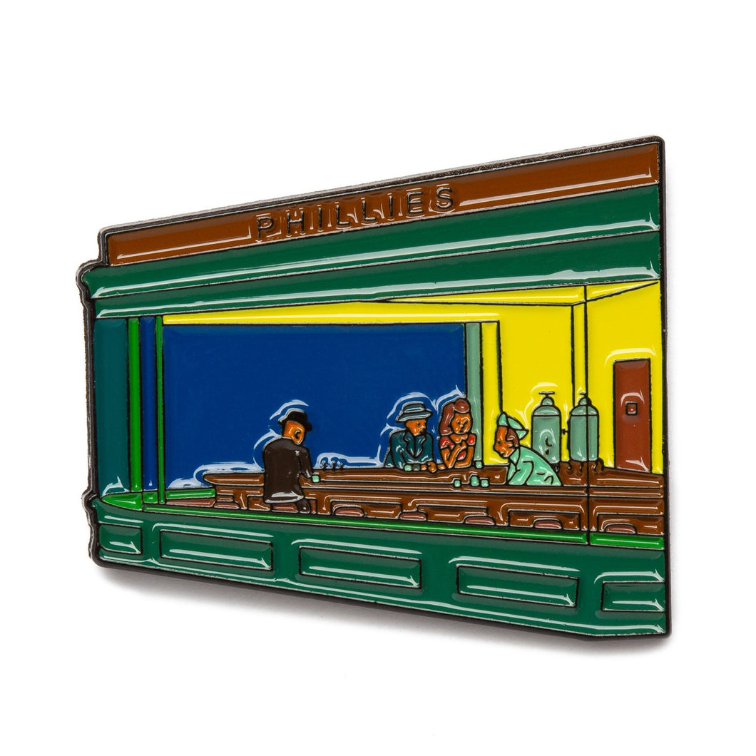 Enamel Pin: Hopper's Nighthawks - Chrysler Museum Shop