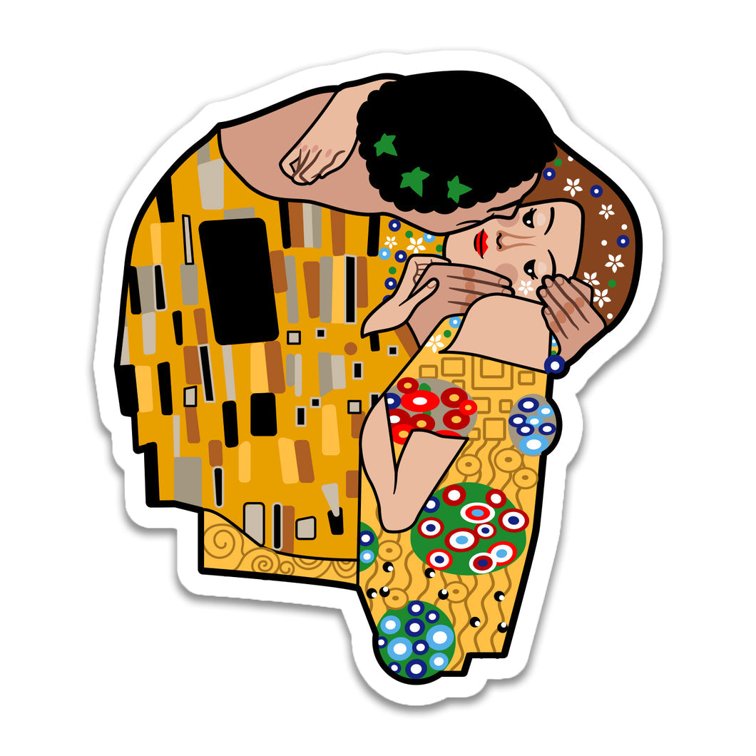 Sticker: Klimt's "The Kiss" - Chrysler Museum Shop