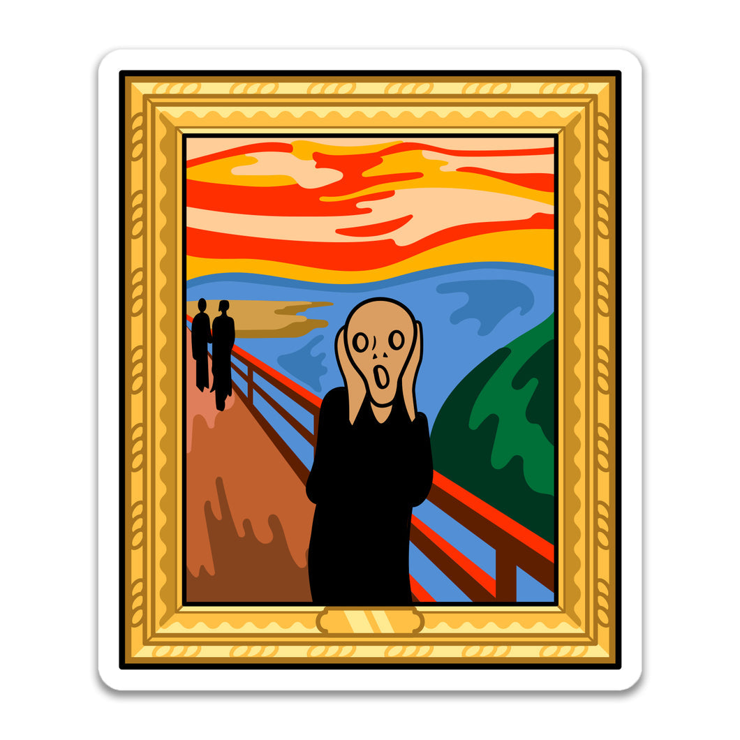 Sticker: Munch's "The Scream" - Chrysler Museum Shop