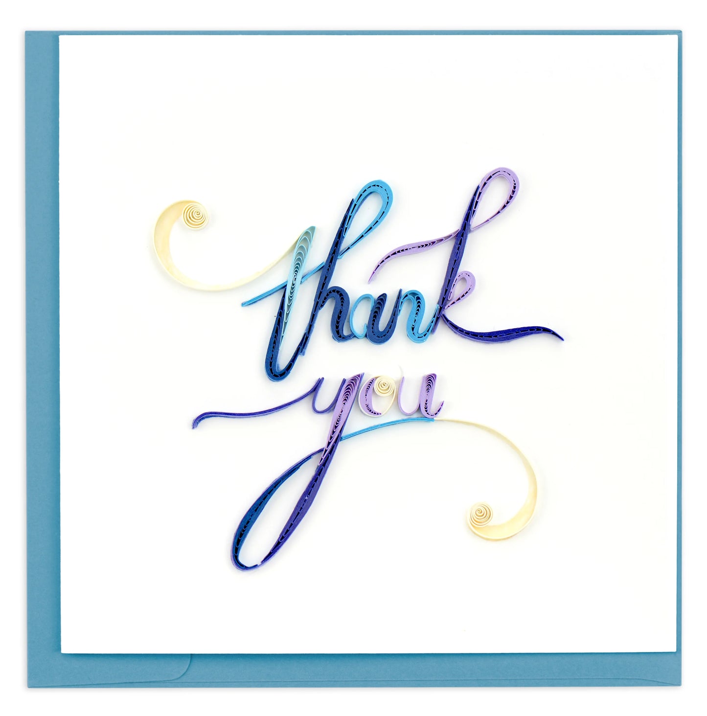 Quilled "Thank You" Greeting Card