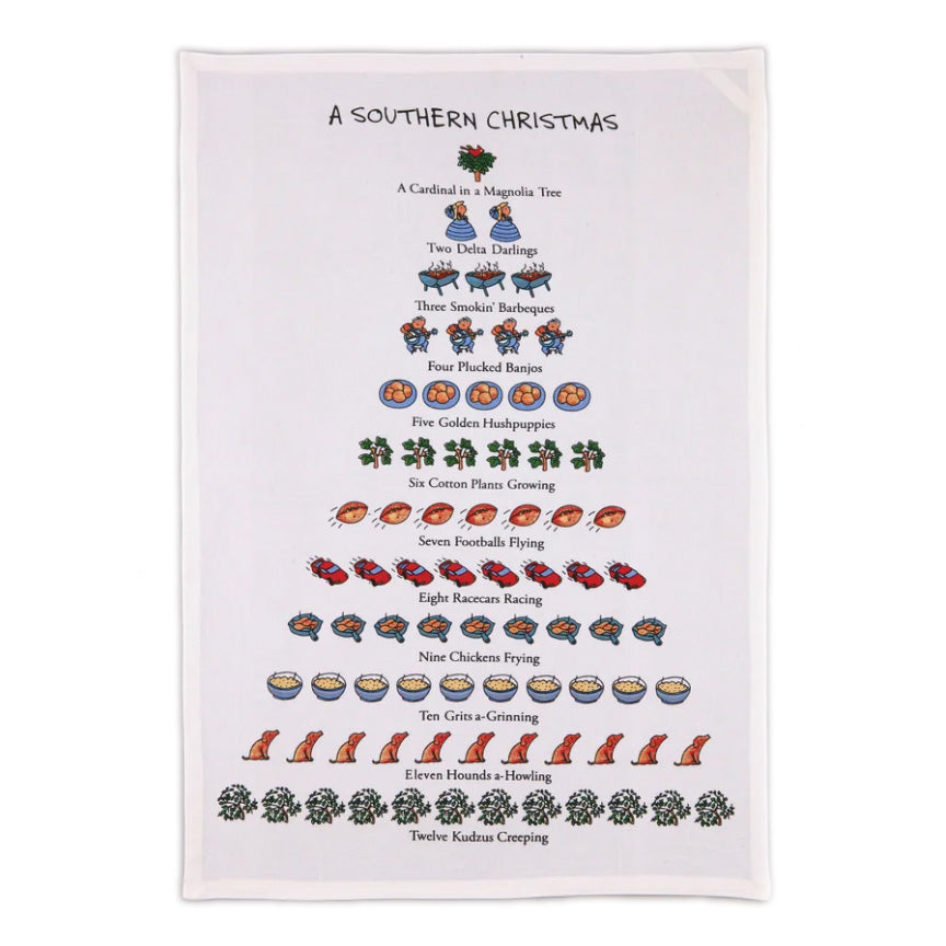 A Southern Christmas Kitchen Towel - Chrysler Museum Shop