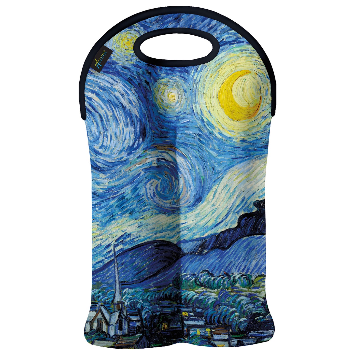 Double Wine Tote: van Gogh's Starry Night - Chrysler Museum Shop