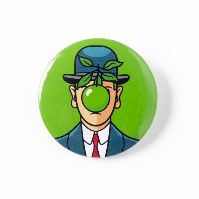 Art Button: Magritte's "The Son of Man" - Chrysler Museum Shop
