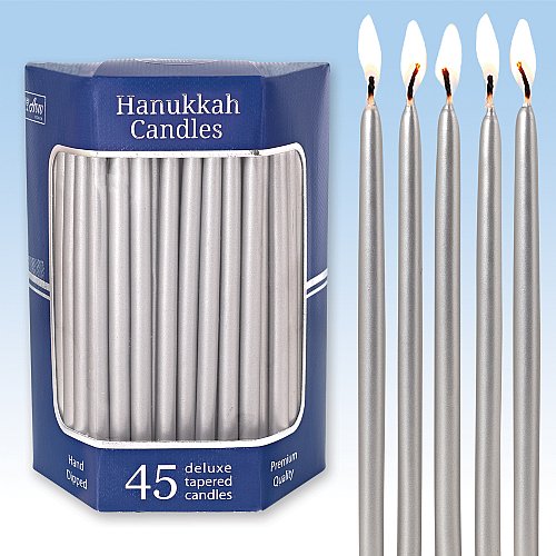 Silver Hanukkah Candles - Chrysler Museum Shop