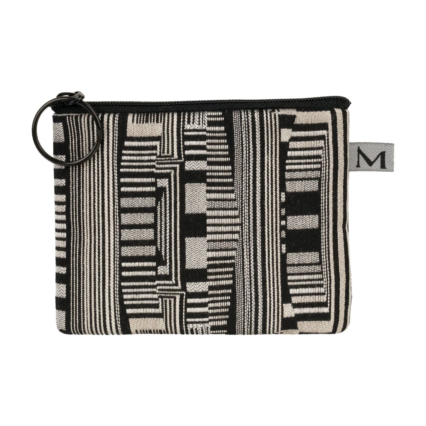 Coin Purse, Optic Beat Black - Chrysler Museum Shop