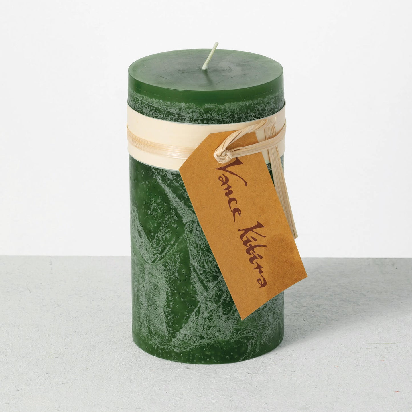 Timber Pillar Candles: Holly - Chrysler Museum Shop