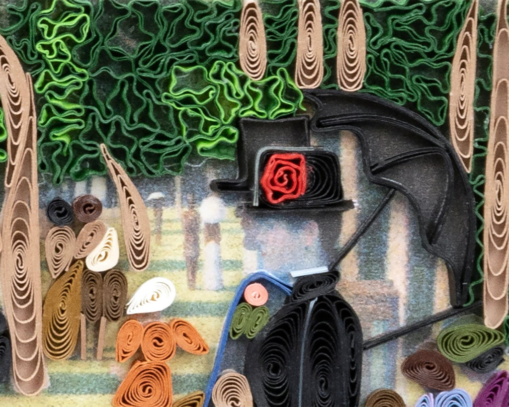 Artist Series Quilling Card: A Sunday Afternoon on the Island of La Grande Jatte, by Georges Seurat - Chrysler Museum Shop