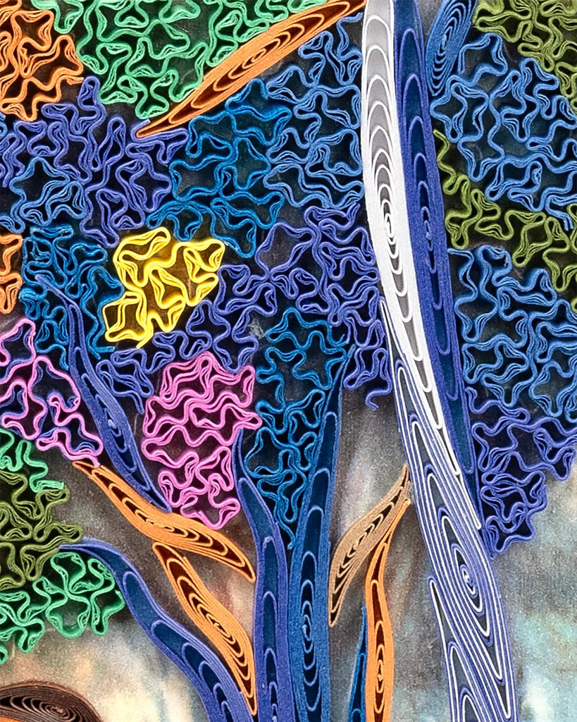 Artist Series Quilling Card: "In The Meadow" by Pierre-Auguste Renoir - Chrysler Museum Shop