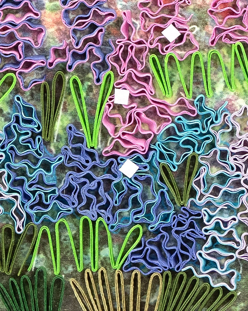 Artist Series Quilling Card: "The Artist's Garden in Giverny" by Claude Monet - Chrysler Museum Shop