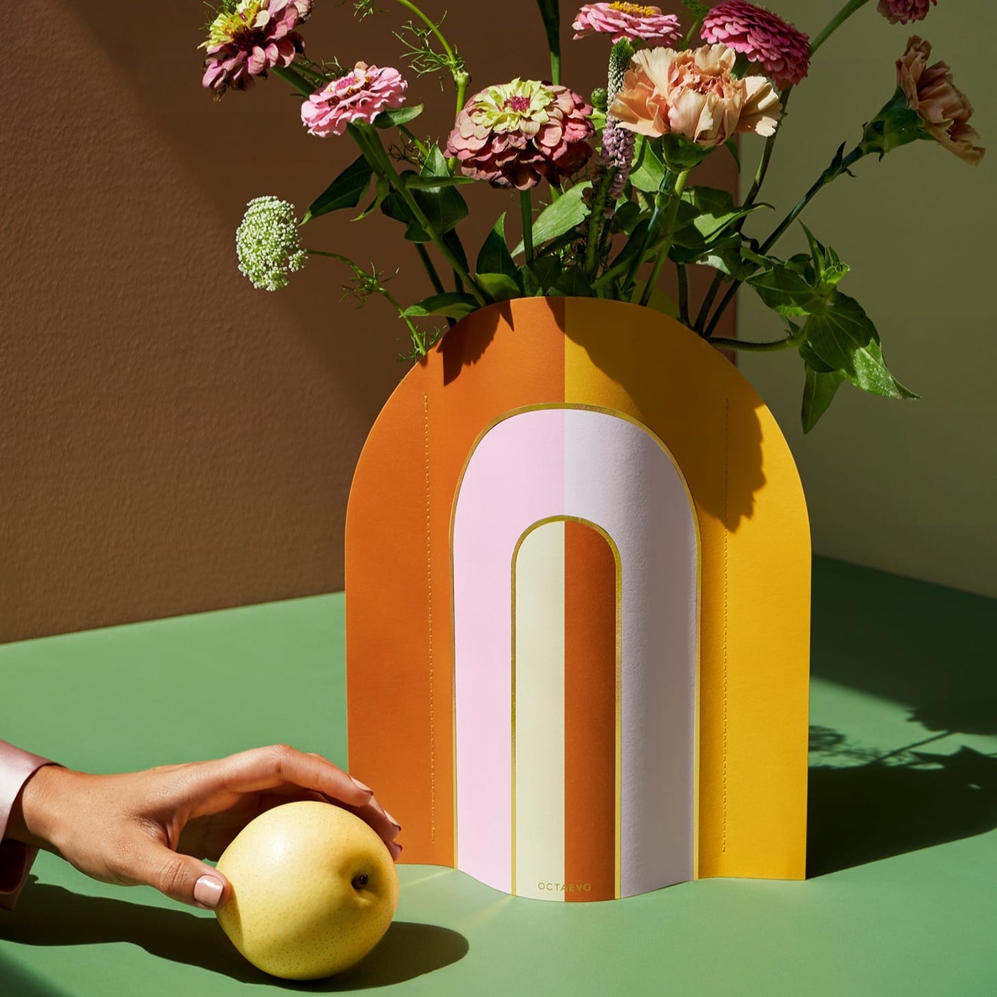 Riviera Arch Paper Vase - Chrysler Museum Shop