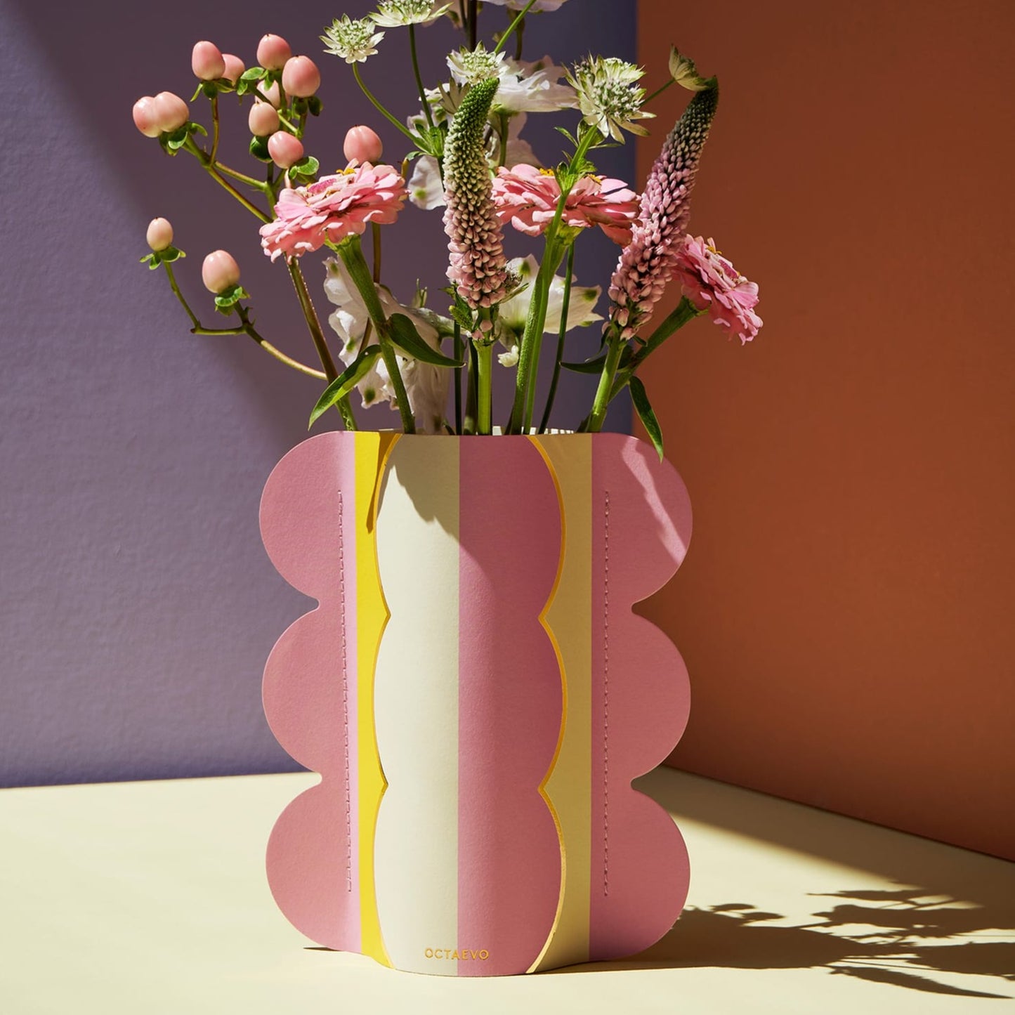 Riviera Wave Mini Paper Vase - Chrysler Museum Shop
