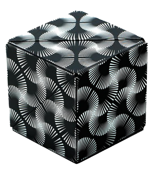 Shashibo Puzzle Cube: Black & White