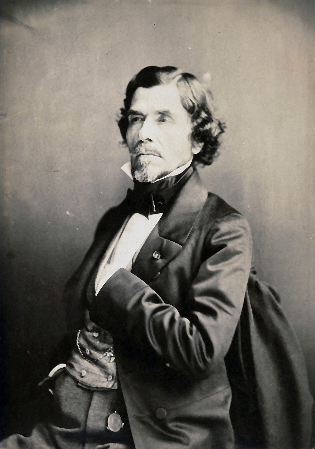 Eugène Delacroix. Photography of Eugène Delacroix by Félix Nadar, circa 1857.