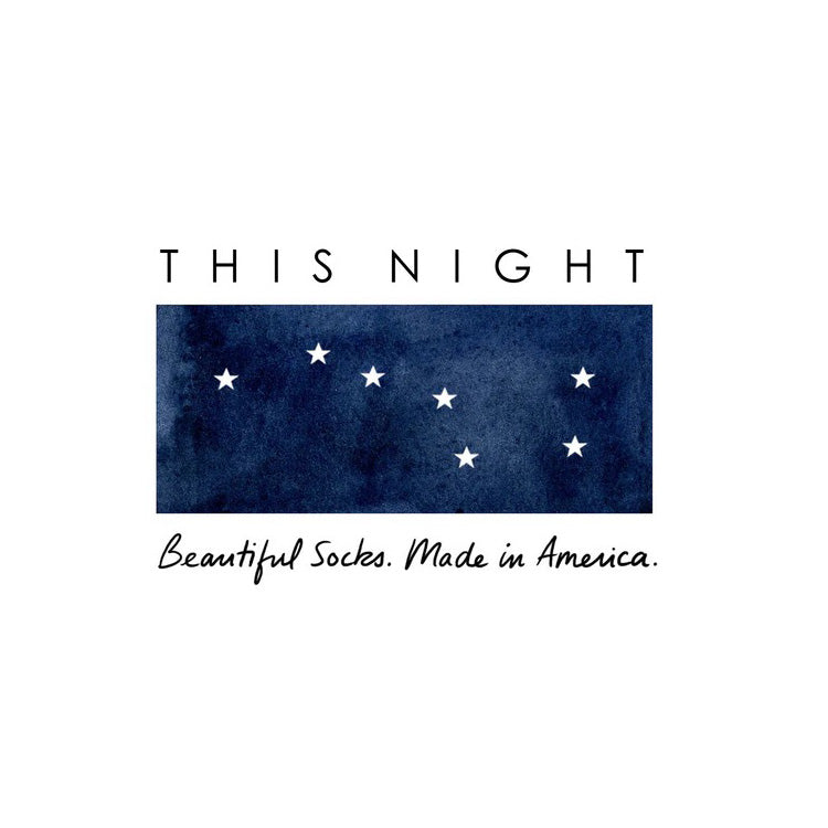 This Night - Beautiful Socks. Made in America
