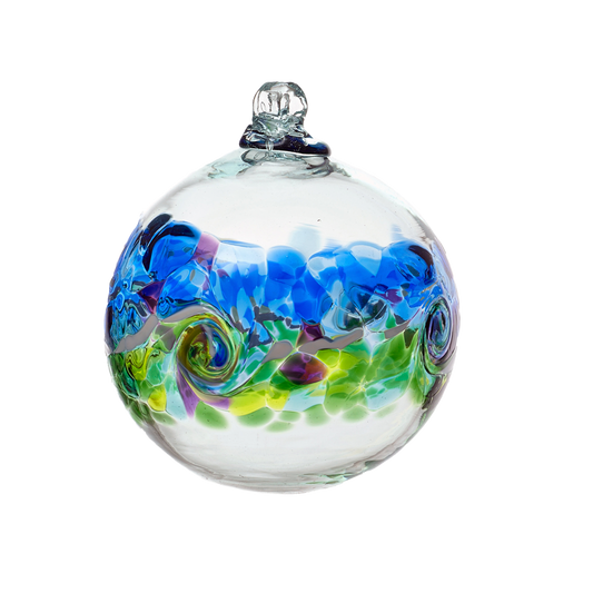 Large Color Wave Orb: Ocean Breeze