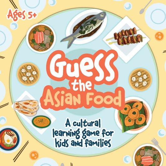 Errate das asiatische Essensspiel
