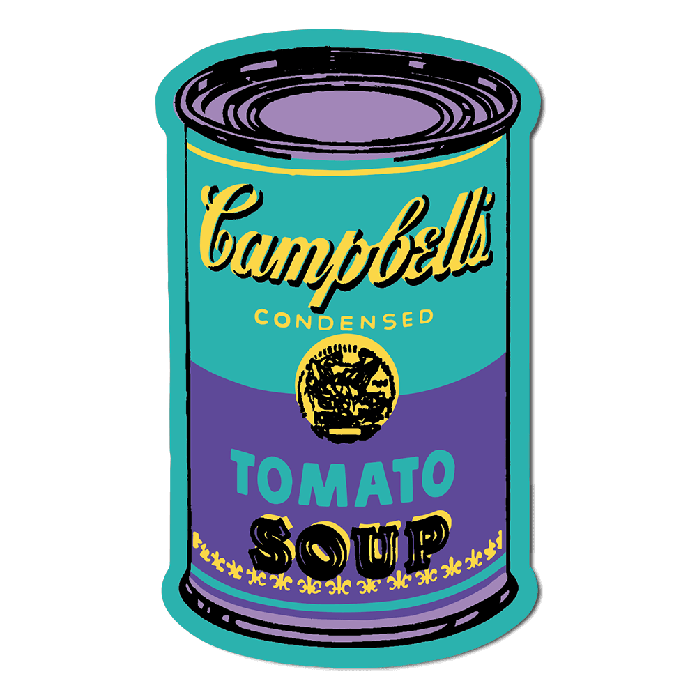 Campbell's Tomato Soup Can Sticker - Chrysler Museum Shop