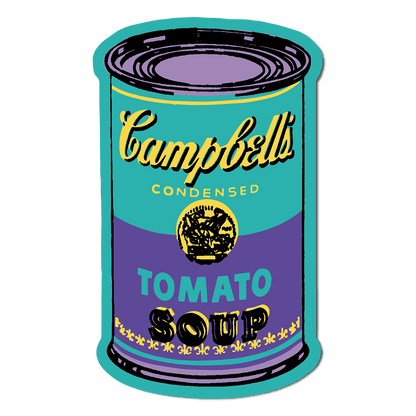 Campbell's Tomato Soup Can Sticker - Chrysler Museum Shop