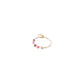 GeoCUBE® Jewelry Set: Pink & Gold with Pearls